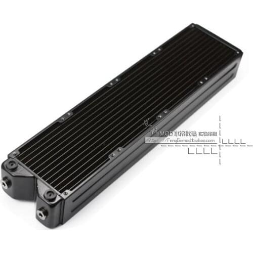 480mm copper water cooling radiator 65mm thickness