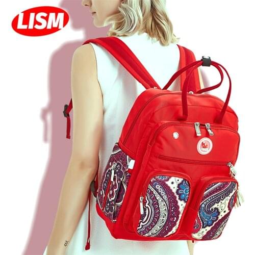 Fashion Mummy Backpacks Polyester Backpacks for Mom Maternity Nappy Bag Large Capacity Baby Bags Travel Shoulder Bags for Girl