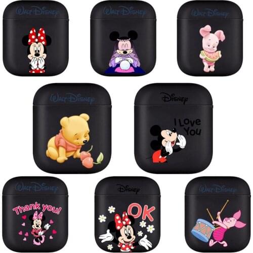 Nice Kiss Minnie Mickey Mouse Soft Silicone Cases For Apple Airpods 1/2 Protective Bluetooth Wireless Earphone Cover For Apple A