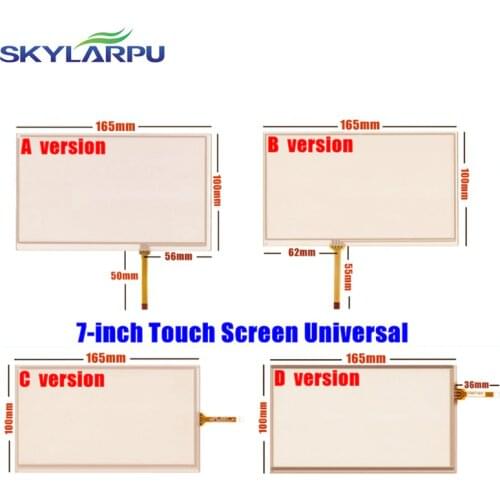 Skylarpu New 7-inch 165mm*100mm Touchscreen for Car Navigation DVD,HSD070IDW1 D00 E11 Touch Screen Digitizer Panel Universal
