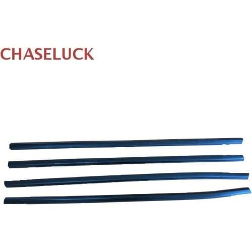 Car Outside Window Weatherstrip Seal Belt Weather Strip Moulding Trim For Honda Civic 2016 2017 2018 2019 Auto Deco Accessories