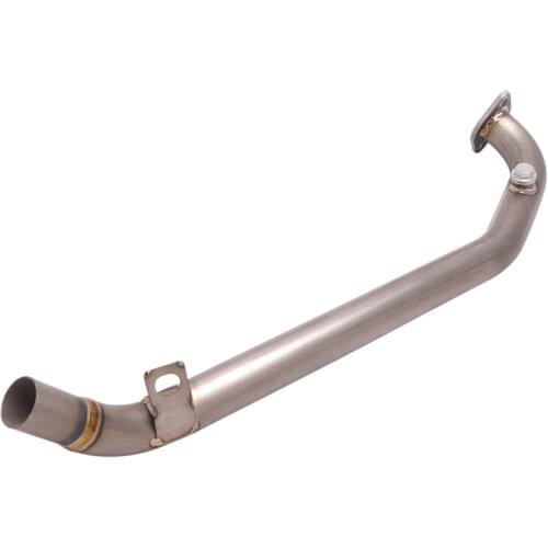 Escape Motorcycle Exhaust Front Link Pipe Head Connect Tube Titanium Alloy Exhaust System For Kymco KRV180 All Years
