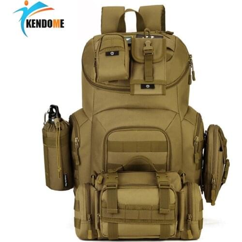 High Quality 40L Military Tactical Backpack Molle Waterproof Assault Pack Mochila Militar Rucksack Outdoor Hiking Hunting Bag