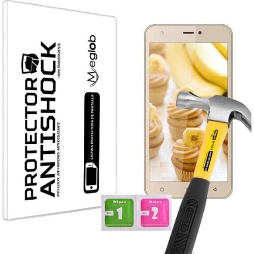 Screen protector Anti-Shock Anti-scratch Anti-Shatter compatible with Intex Aqua 5 5 VR