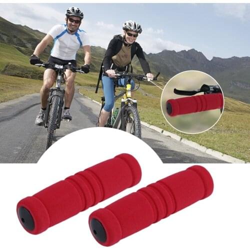 1 Pair MTB Bike Bicycle grips Handle Handlebar Soft Durable Sponge Bar Grip Covers Wholesale