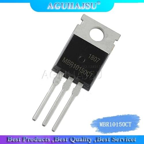 1pcs/lot MBR10150CT 10A 150V TO-220 Schottky diode original authentic