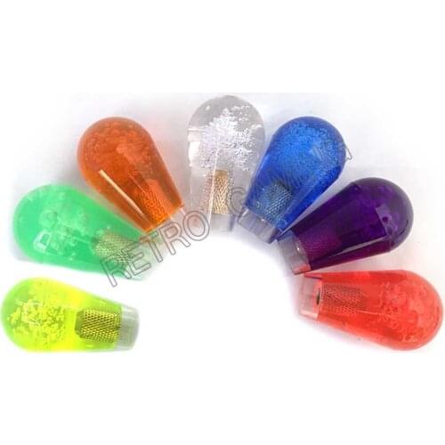 1 PCS Transparent Elliptical ball head arcade joystick top ball 5*3cm American style stick topball for sanwa joystick 10 colors