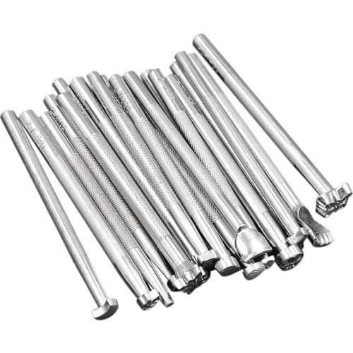 20 PCS Hand-sewn Leather Stamping Tools Kit for for artist and Crafters