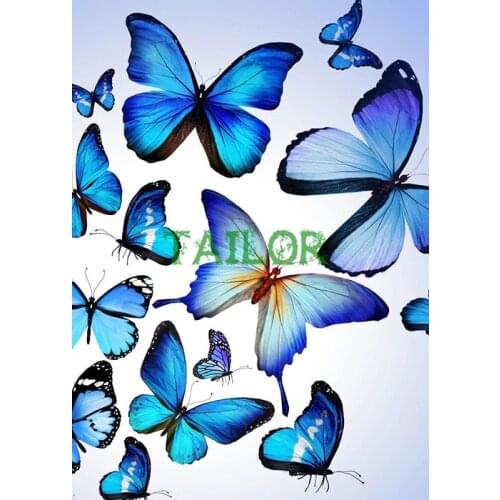 5D diamond painting Full square wall stickers Cross stitch haft diamentowy kit set Cuadros tools DIY animal Mosaic art butterfly
