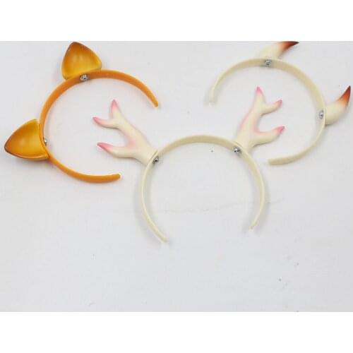 Fortune Days Blyth doll Horn Headband three kinds of animal type suitable for the 25cm head size doll