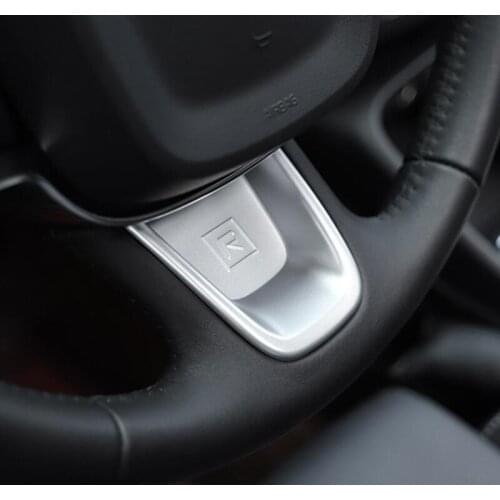 For Volvo XC40 XC 40 2019 2020 Interior Accessories Auto Steering- Wheel Cover Trim Steering Wheel Sticker Frames Parts Styling