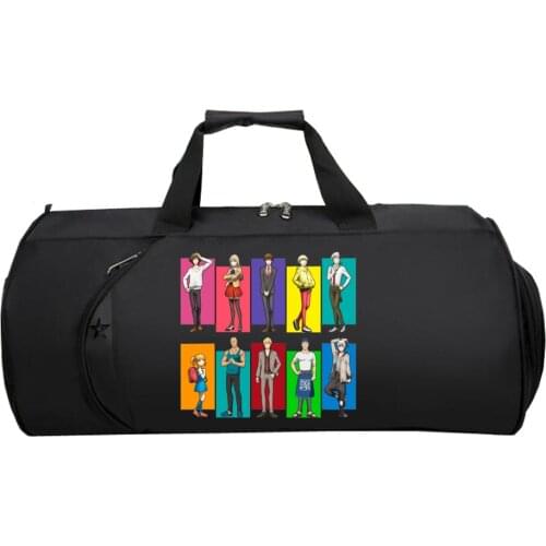 Anime Hakata Tonkotsu Ramens Travel luggage Bag Men Women luggage Package teenagers Multifunctional Large shoulder bag