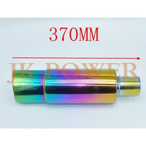 JK Neo Chrome Universal 304 Stainless Steel Exhaust Racing Muffler Tip Car Exhaust