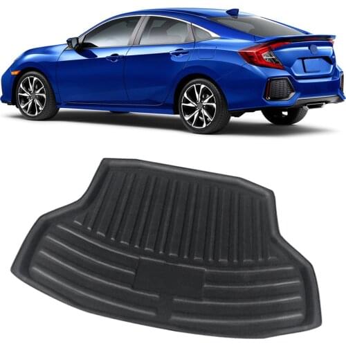 Rear Boot Cargo Liner Trunk Mat Tray For Honda Civic 10th X Sedan 2016 2017 2018 2019