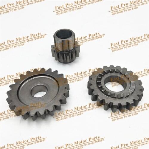 Idler Driven Bridge Kick Starter Gears for Engine System Fits for YX150 YX160 150cc 160cc 200cc Motorcycle ATV Quad Dirt Bike