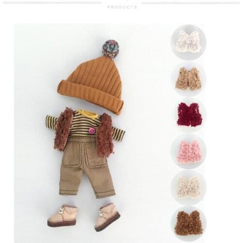 Ob11 doll baby clothes gsc vest bjd vest molly 1/12 baby clothes