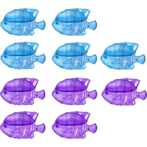 10Pcs Humidifier Cleaner Long Service Time Fish Shaped ABS Universal Humidifier Tank Humidifiers Cleaner