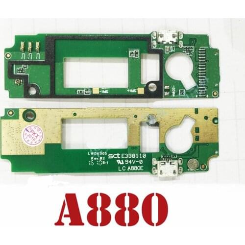 Original New USB Connector Dock Flex Cable For Lenovo A880 Charging Port Flex Cable Replacement