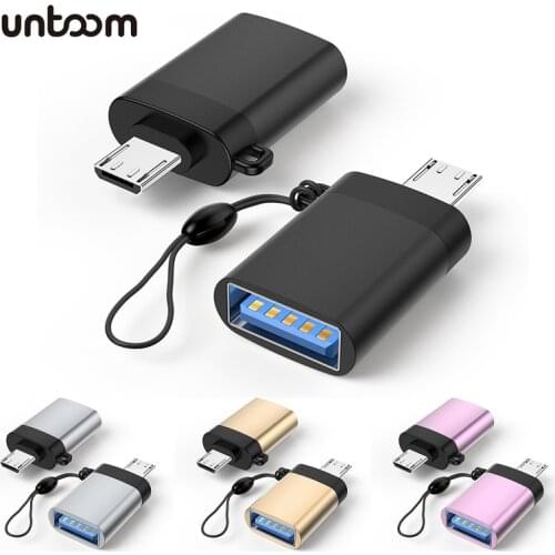 Micro USB OTG Adapter Micro USB Male to USB 3.0 Female Converters for Xiaomi Samsung Android Tablet Smartphone Support Data Sync