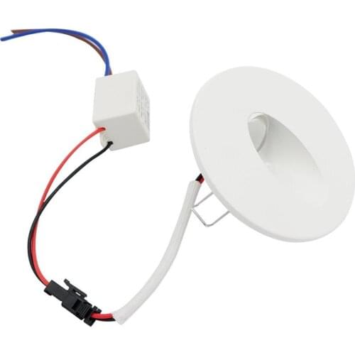 New Dimmable 3W LED Wall light Modern LED Footlight Stair Lights Led Step Light Night Lamp Recessed 85-265v