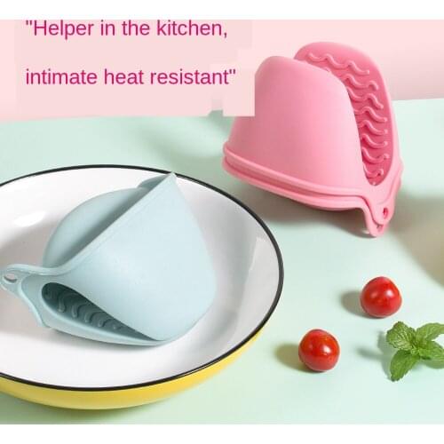 Factory direct anti scald thickened high quality special silicone glove silicone hand clip for oven baking