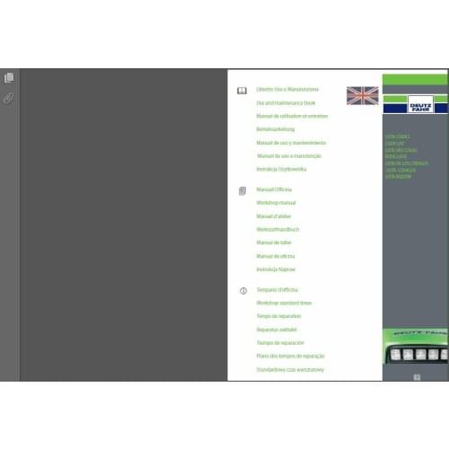 DEUTZ - FAHR (AG) Service Manual [06.2007]