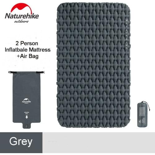 Naturehike Outdoor Airbag type ultralight double inflatable cushion FC-11 sleeping pad camping thickened moisture-proof mat