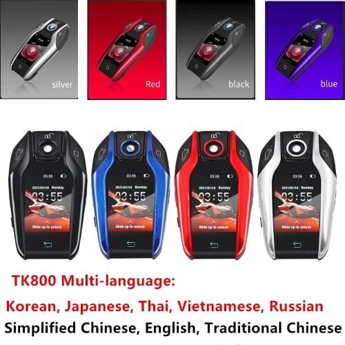 KEYECU Modified Universal Boutique Smart Remote Key with LCD Screen for BMW Benz Audi Toyota Honda Land Rover Cadillac Lexus KIA