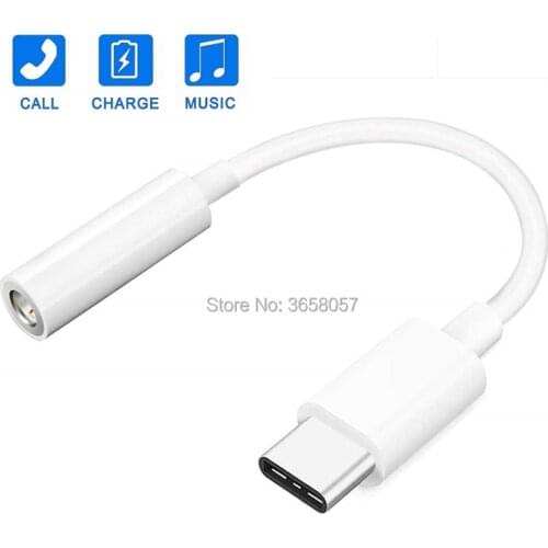 USB 3.1 Type C To 3.5mm Earphone Headset Cable Audio Adapter Converter adapter For Letv for lg g5 for samsung s8