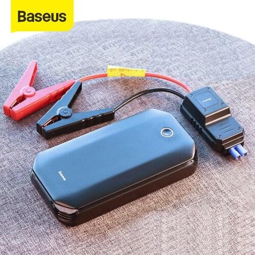 USER-X Baseus Car Jump Starter Starting Device Battery Power Bank 800A Jumpstarter Auto Buster Emergency Booster Car Charger