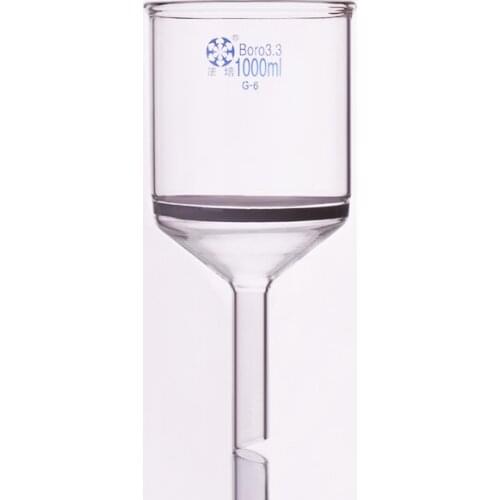 Bush funnel,Capacity 1000ml,Outer diameter 120mm,Effective length 120mm,Sand board specifications G6,Sand board funnel