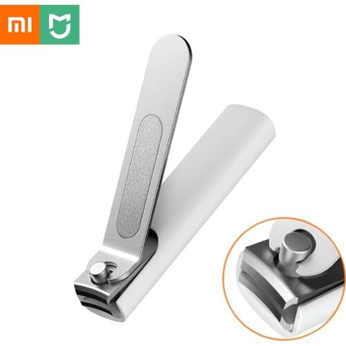 Xiaomi Mijia 402 Stainless Steel Nail Clippers Pedicure Care Trimmer Portable Nail File with Anti-splash Storage Shell