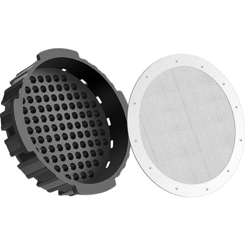 AD-Replacement Coffee Filter Cap Reusable Stainless Steel Mesh Filter for AeroPress Coffee Maker