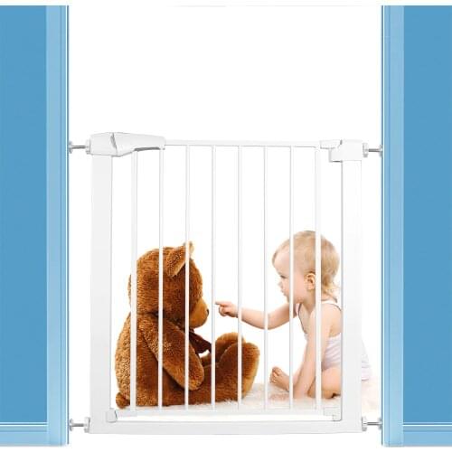 Children Safety Gate Baby Safety Door Bar Fence Stairs Pet Isolating Dog Fence Protect Childrens Safety Many Size 75-110cm