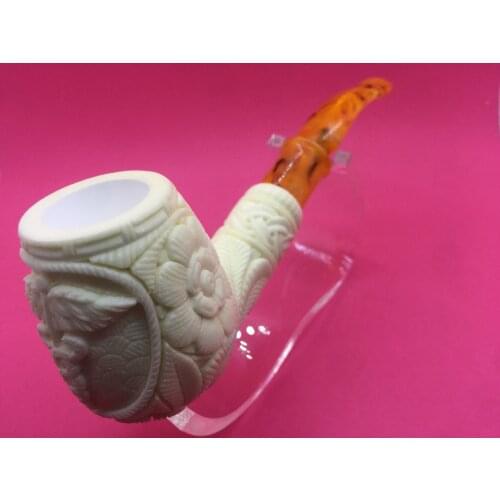 Healty meerschaum pipe turkish meerschaum pipe handmade smoking tobacco