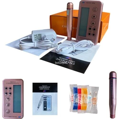 Dermografo Charmant 2 intelligent digital Permanent Makeup Tattoo Machine kit for Eyebrow Lip Eyeliner Microblading MTS Pen