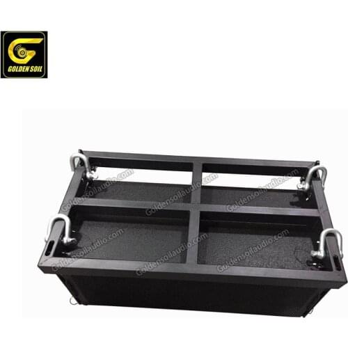 Goldensoil Audio TTL 55-A Active Dual 12'' Line Array Speakers Empty Box Amplifiered Performance Equipment