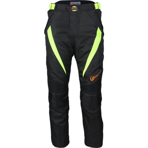 LumiParty Motorcycle Pants for Summer Unisex Motorcycle Cycling Pants Racing Mesh Fabric Breathable Wear-resistant Crash Proof