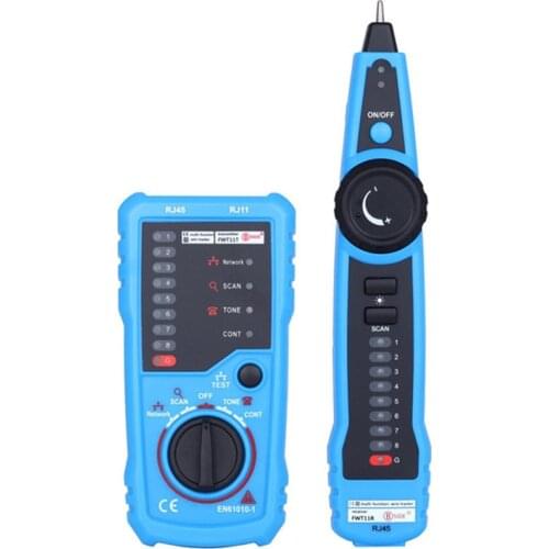 Detector Line Finder Multifunction Handheld Wire Tracker Tracer Telephone Ethernet LAN Network Cable Continuity Tester Detector