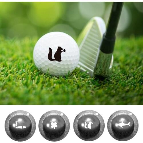 Multifuctional Golf Ball Line Liner Marker Template Drawing Alignment Tool Drawing Alignment Marks Sign Tools Stainless Steel