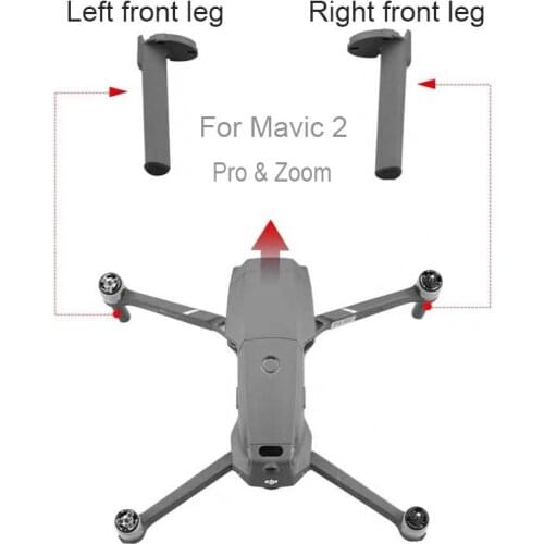Front Left And Right Landing Gear for DJI Mavic 2 Pro Zoom Drone Mount Repairing Replacement Accessories