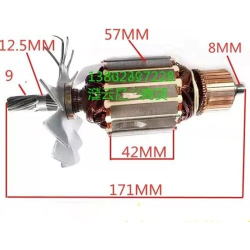 Armature Rotor AC220-240V for BOSCH GKS85 KGS235 GKS85G