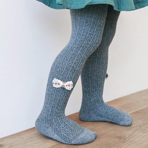 Spring and Autumn New Style Girls Tights Breathable Princess Bowknet Baby Girls Stocking Pantyhose Baby Trousers stripeStocking