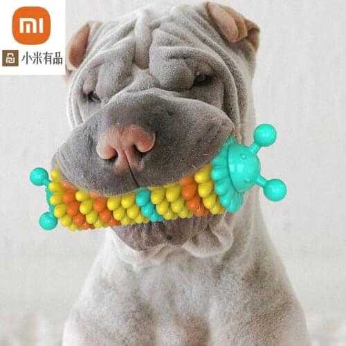 Youpin Dog toy caterpillar molar tooth stick bite-resistant tooth cleaning pet dog toothbrush molar toy stick