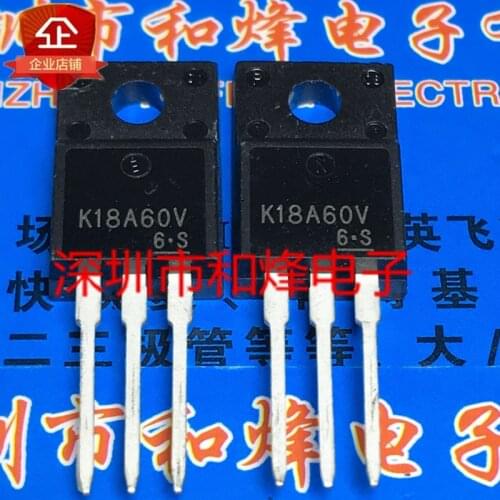 10PCS K18A60V TK18A60V TO-220 100% New&original