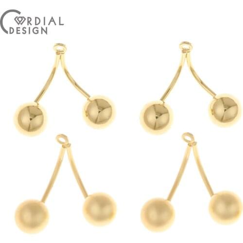 Cordial Design 100Pcs 20*22MM Jewelry Accessories/DIY Pendant/Earrings Findings & Components/Jewelry Making/Hand Made/Charms