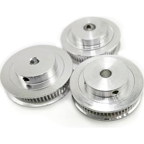 3PCS 60 Teeth GT2 Timing Pulley, Bore 5/6/6.35/8/10/12/14/15mm, For Width 6mm GT2, Timing Belt Small Backlash 2GT Belt 60Teeth