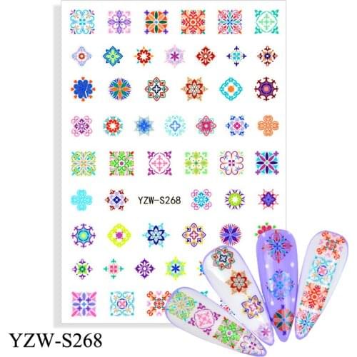 Abstract Lady Face Nail Decals Pattern Lips Sliders Paper Nail Art Decor Gel Polish Sticker Manicure Foils