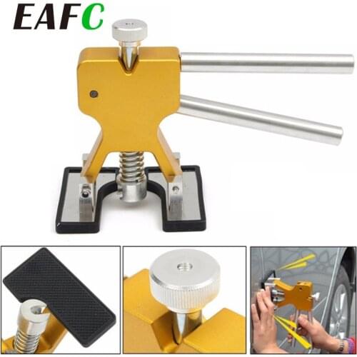 Car Paintless Dent Repair Tools Dent Repair Kit Car Dent Puller with Glue Puller Tabs Removal Kits with Mats for Vehicle Auto