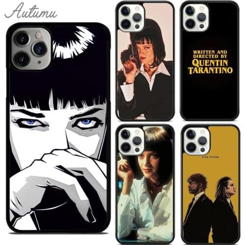 Greatest movie ever made Pulp Fiction Phone Case for iPhone 11 12 Pro Max mini X XR XS SE 2020 5 6S 7 8 Plus Galaxy S9 S10 Cover